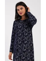 Dámské domácí šaty s dlouhým rukávem Isabela