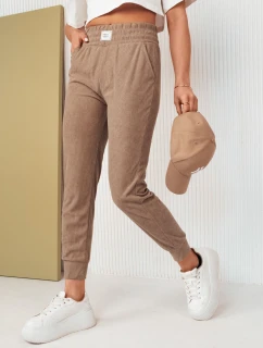 Dámské tepláky MORSI camel FashionStreet UY2041