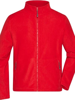Daiber JN 782 Pánská mikrofleecová bunda 02.0782 red