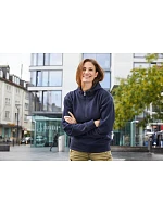 Daiber JN 839 Prac. mikina z bio bavlny, kapuce, "1/4" zip 02.0839 black Daiber JN 839 Prac. mikina z bio bavlny, kapuce, "1/4" zip 02.0839 black