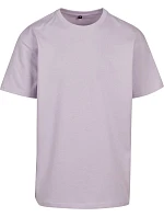 Build your Brand BY 102 Oversize tričko z těžké bavlny 56.0102 lilac