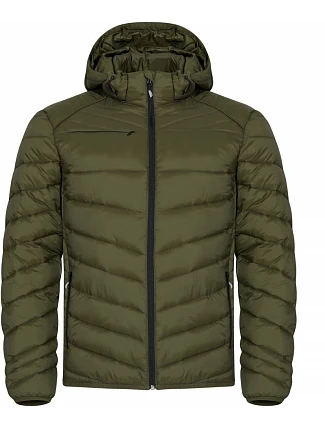 Clique Idaho Jacket Men Pánská prošívaná bunda 67.0976 fog green Clique Idaho Jacket Men Pánská prošívaná bunda 67.0976 fog green