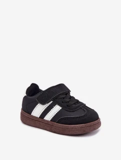 Sportovní Boty Dětské Na Suchý Zip Černé Adelina