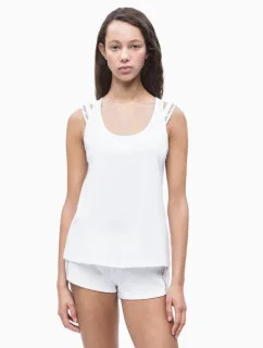 Dámské tílko KW0KW00699 bílá - Calvin Klein