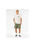 Pánské tričko RIP CURL Vaporcool Search Stack Tee, bílé Pánské tričko RIP CURL Vaporcool Search Stack Tee, bílé