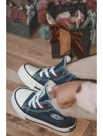 Dětské vysoké tenisky Big Star - tmavě modrá