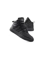Pánské sportovní kotníkové boty Hoops 3.0 Mid Wtr GW6421 Černá - Adidas