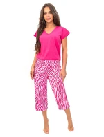Pyžamo Donna Zebra v plné délce S-2XL