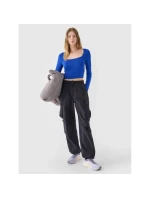 Dámské hladké tričko s dlouhým rukávem 4F 4FRSS24TLONF499-36S