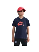 Nike PSG Crest Tee Junior HV4987-410 tričko Nike PSG Crest Tee Junior HV4987-410 tričko