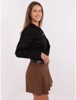 DHJ SD šortky A8757.92P hnědé