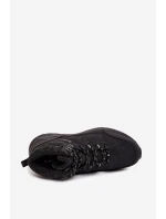 Pánské zateplené trekingové boty Lee Cooper – černé