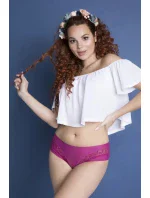 Dámské kalhotky KISS purpurová - JULIMEX