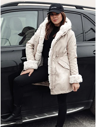 Dámská zimní bunda ARCTIC beige FashionStreet TY4767