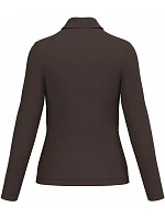 Kariban K 244 Dámské piqué polo s dlouhým rukávem 20.K244 chocolate Kariban K 244 Dámské piqué polo s dlouhým rukávem 20.K244 chocolate
