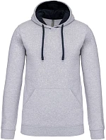 Kariban K 446 Kontrastní mikina s kapucí 20.K446 oxford grey/navy Kariban K 446 Kontrastní mikina s kapucí 20.K446 oxford grey/navy