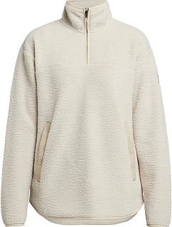 Tenson Yoke Half Zip W Dámská fleecová mikina s 1/4 zipem 84.7645 sand