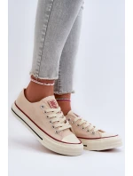 Nízké dámské tenisky Big Star NN274272 béžové