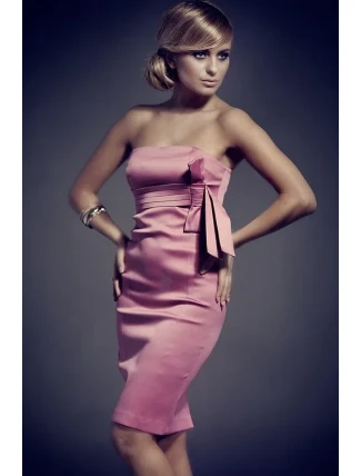 Monroe Dress Mod. 49 Světle fialová - Figl Monroe Dress Mod. 49 Světle fialová - Figl