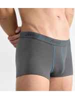 Pánské boxerky Start Hipster C2P box - BROWN - LIGHT COMBINATION - šedá- černá M003 - SLOGGI