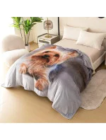 Bavlněná deka Cotton World Touch Animal, Motor 160x200 Bavlněná deka Cotton World Touch Animal, Motor 160x200