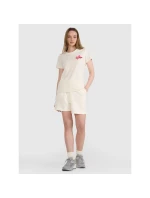 Dámské tričko s potiskem 4F 4FRSS25TTSHF2693-11S