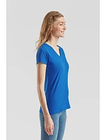Fruit of the Loom Lady-Fit Valueweight V-Neck T Dámské tričko s výstřihem do V 16.1398 white Fruit of the Loom Lady-Fit Valueweight V-Neck T Dámské tričko s výstřihem do V 16.1398 white