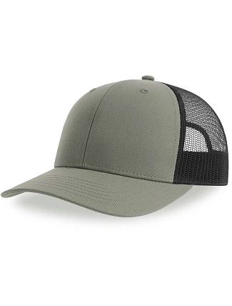 Atlantis Headwear Bryce 6 panelová Trucker kšiltovka 33.0102 grey/black