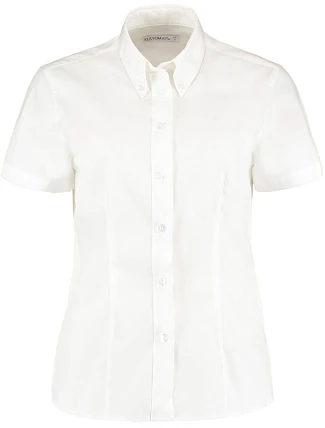 Kustom Kit KK 701 (26-28) Halenka Oxford s krátkým rukávem 43.701X white Kustom Kit KK 701 (26-28) Halenka Oxford s krátkým rukávem 43.701X white