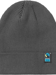 Neutral O 93056 Pletená bio fairtrade čepice 77.9356 charcoal
