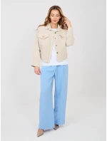 IT KR bunda FL10163.10 světle béžová