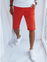Pánské krátké šortky chinos červené FashionStreet SX2321