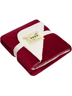 Daiber JN 955 Velurová deka 02.0955 burgundy/natural