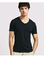 Promodoro 3082 Pánské tričko "Slim Fit" s výstřihem do V 40.3082 white