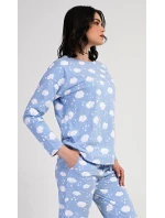 Dámské pyžamo dlouhé Obláček Dámské pyžamo dlouhé Obláček