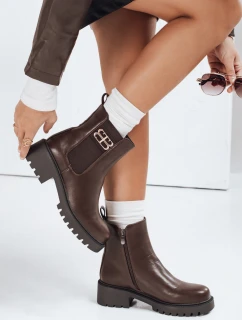 FashionStreet hnědé dámské boty ZY1105