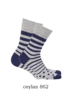 Pánské ponožky Wola Perfect Man vzorované W 94N03 Casual Pánské ponožky Wola Perfect Man vzorované W 94N03 Casual