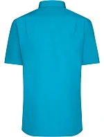 Daiber JN 680 Popelínová košile s krátkým rukávem 02.0680 turquoise Daiber JN 680 Popelínová košile s krátkým rukávem 02.0680 turquoise
