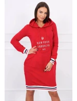 Červené šaty Brooklyn Červené šaty Brooklyn