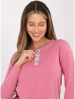 DU PI pyžamo FP 002.87 růžové DU PI pyžamo FP 002.87 růžové