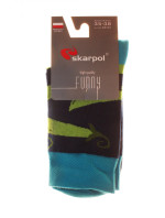 Obrázkové ponožky 80 Funny pea - Skarpol