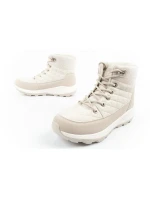 Lee Cooper dámská sportovní obuv zimní trekingová zateplená krémová ekologická kůže dámské