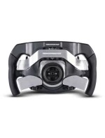 Volant Thrustmaster T-Chrono, PC, PS4, PS5, Xbox One, Xbox Series S/X, stříbrný, hliník, Čína, 1 ks.