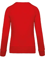 Kariban K 481 Dámská raglánová mikina z bio bavlny 20.K481 red Kariban K 481 Dámská raglánová mikina z bio bavlny 20.K481 red