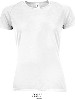 SOL'S Sporty Women Dámské raglánové sportovní tričko 25.1159 white