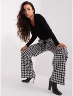 Kalhoty LK SP 509429.87 černobílých Kalhoty LK SP 509429.87 černobílých