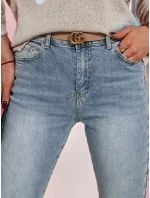 LIMORE FashionStreet dámské úzké džínové kalhoty UY2348