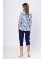 Pyžamo Leveza 1661 Ewlin 3/4 M-2XL