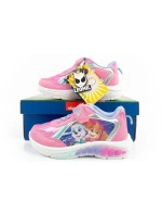 Leomil dívčí sportovní obuv Psi Patrol dětské LED tenisky