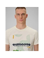 Pánské tričko s potiskem 4F 4FRAW25TTSHM3378-11S pánské